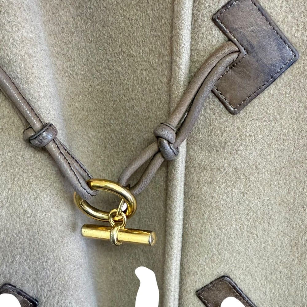 Hermes Hermes Hermes Grenan Duffle Coat Camel Natural Material Outerwear DUTY FREE for USA Size ONE SIZE - 9 Thumbnail