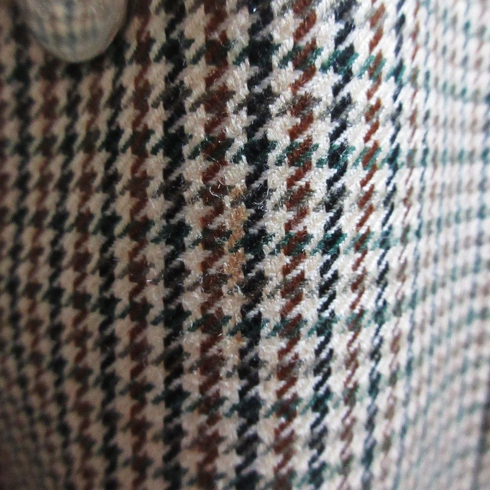 Burberry Burberry Burberrys Houndstooth Wool Silk Tailored Jacket Others Outerwear DUTY FREE for USA Size ONE SIZE - 12 Thumbnail