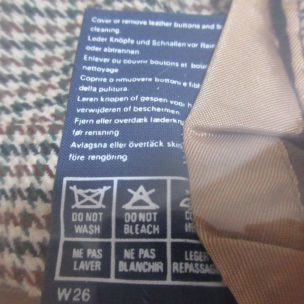 Burberry Burberry Burberrys Houndstooth Wool Silk Tailored Jacket Others Outerwear DUTY FREE for USA Size ONE SIZE - 11 Thumbnail
