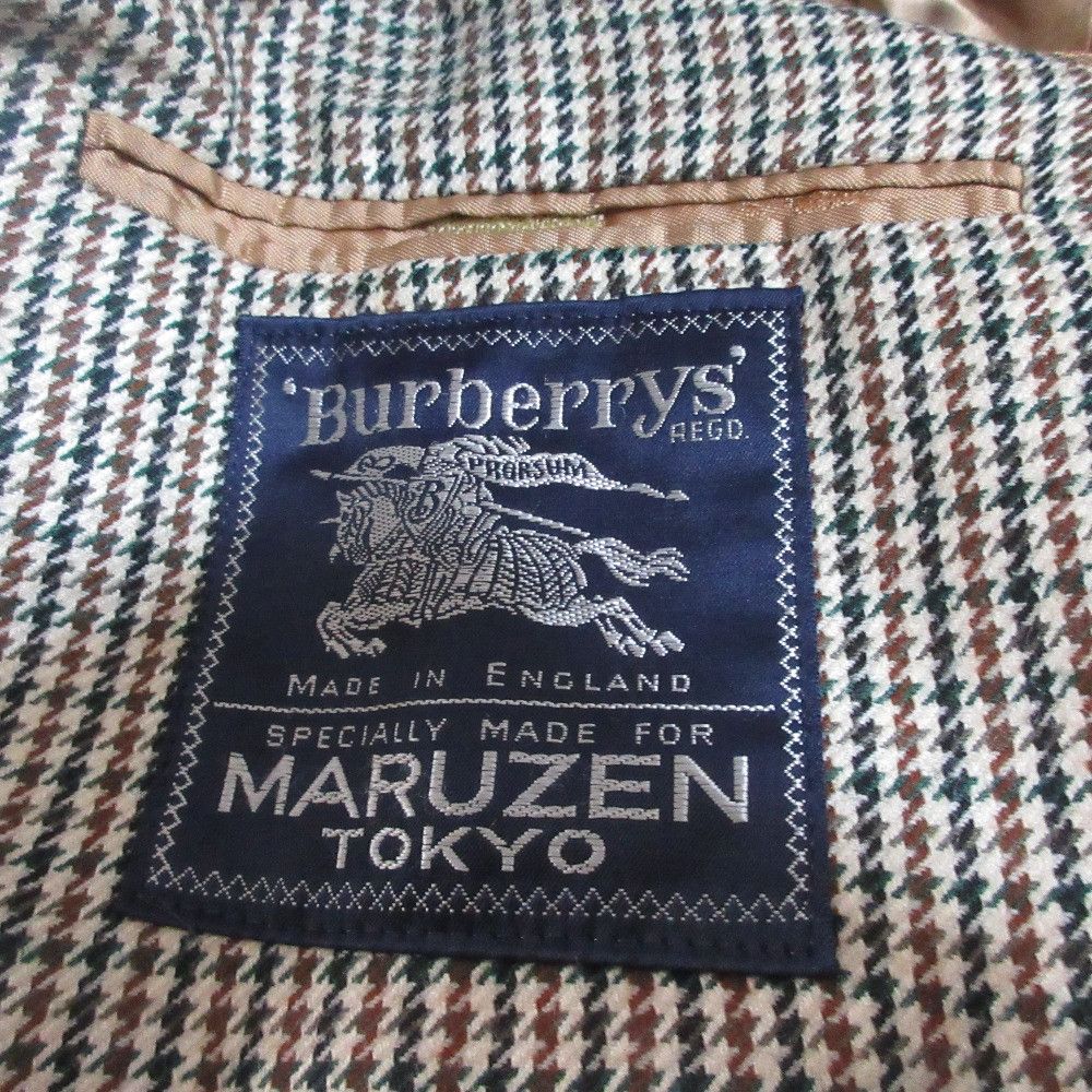 Burberry Burberry Burberrys Houndstooth Wool Silk Tailored Jacket Others Outerwear DUTY FREE for USA Size ONE SIZE - 8 Thumbnail