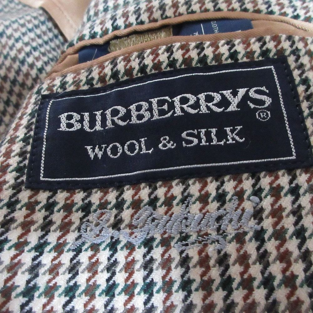 Burberry Burberry Burberrys Houndstooth Wool Silk Tailored Jacket Others Outerwear DUTY FREE for USA Size ONE SIZE - 7 Thumbnail