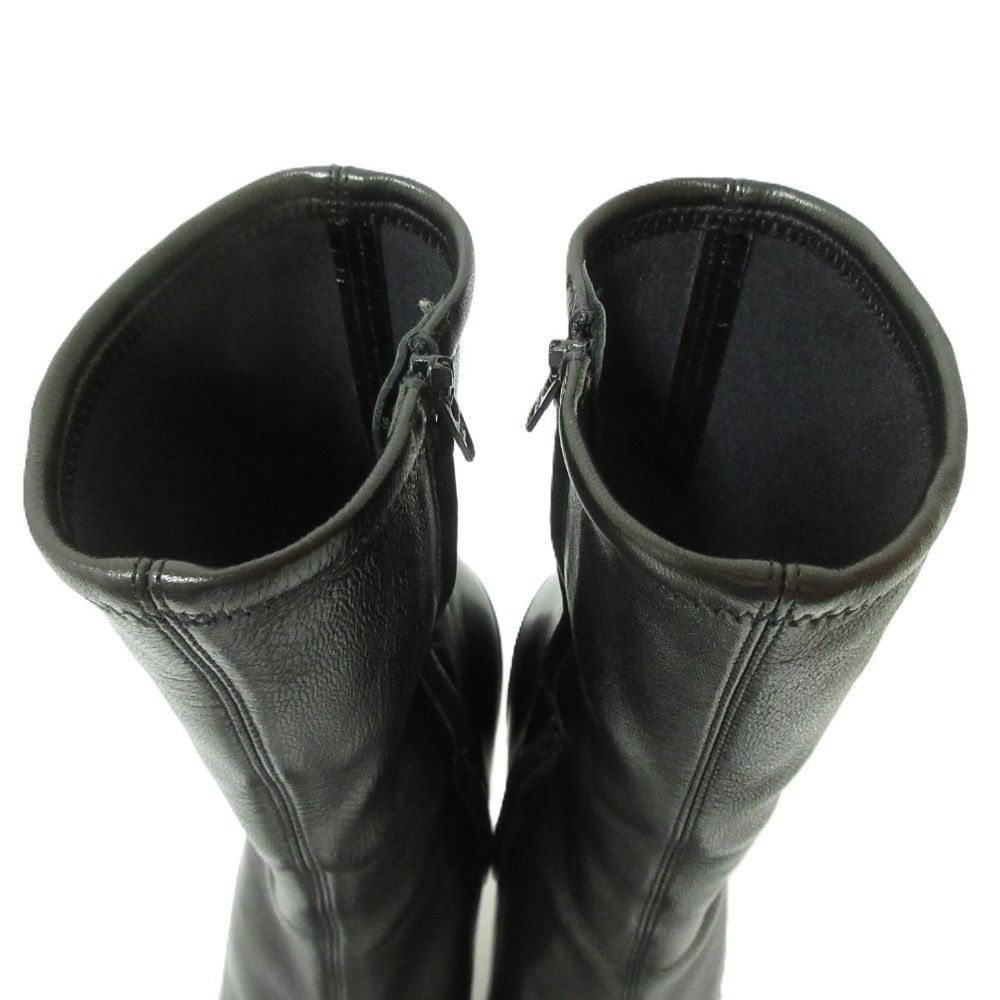 Gucci Gucci Gucci Leather Pointed Toe High Heel Short Boots Leather Shoes 226336 DUTY FREE for USA Size ONE SIZE - 6 Thumbnail