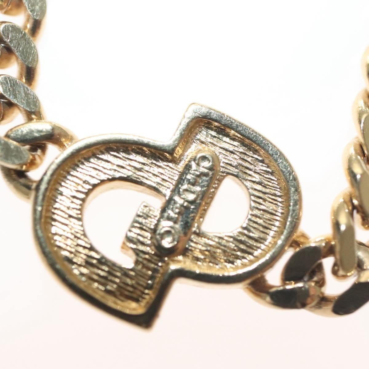 Dior Christian Dior CD Pendant Necklace Metal and Crystals Size ONE SIZE - 12 Thumbnail