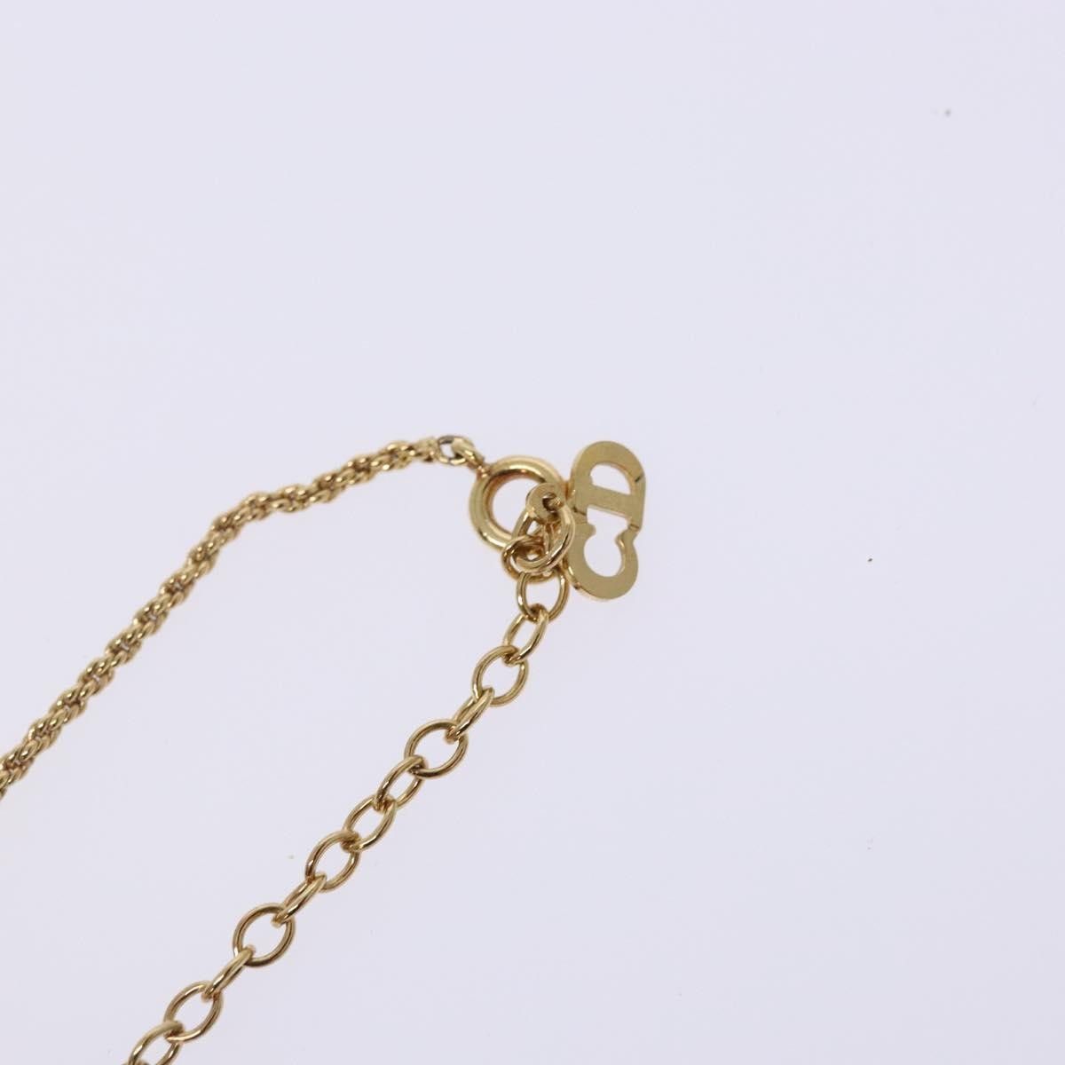 Dior Christian Dior CD Round Pendant Necklace Metal Size ONE SIZE - 10 Thumbnail