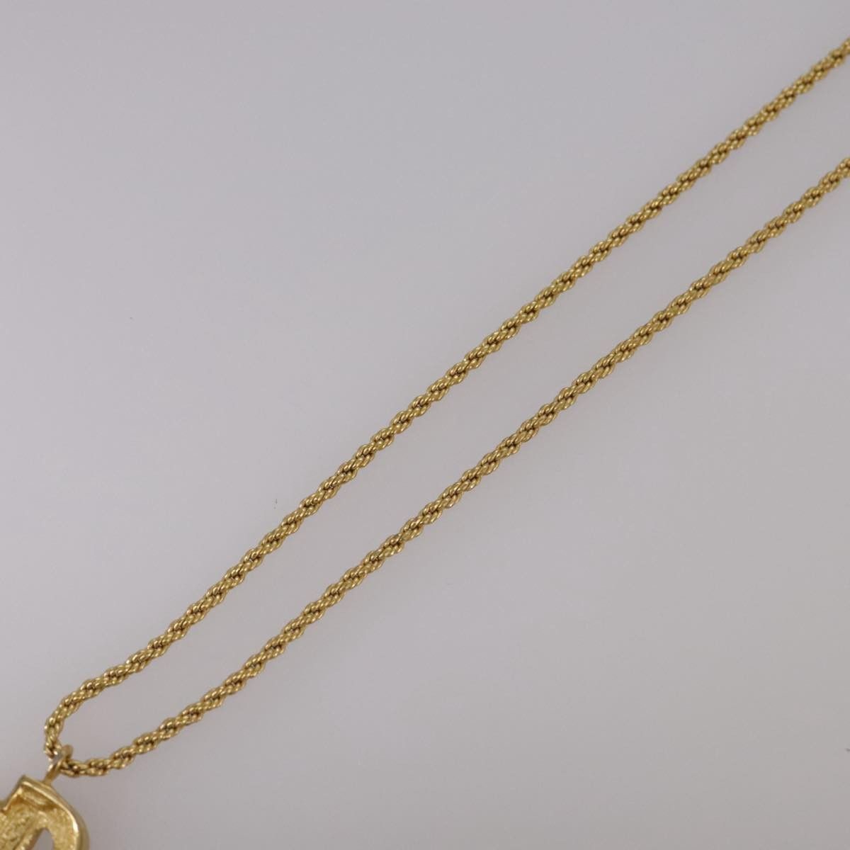 Dior Christian Dior CD Pendant Necklace Metal and Crystals Size ONE SIZE - 11 Thumbnail