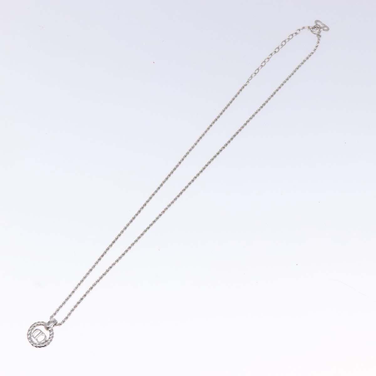 Dior Christian Dior CD Round Pendant Necklace Metal Size ONE SIZE - 2 Thumbnail