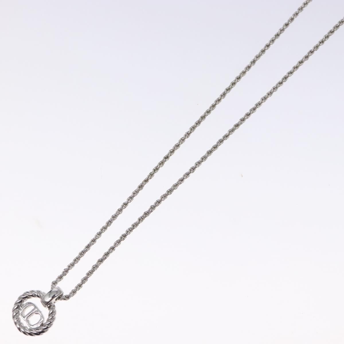 Dior Christian Dior CD Round Pendant Necklace Metal Size ONE SIZE - 10 Thumbnail