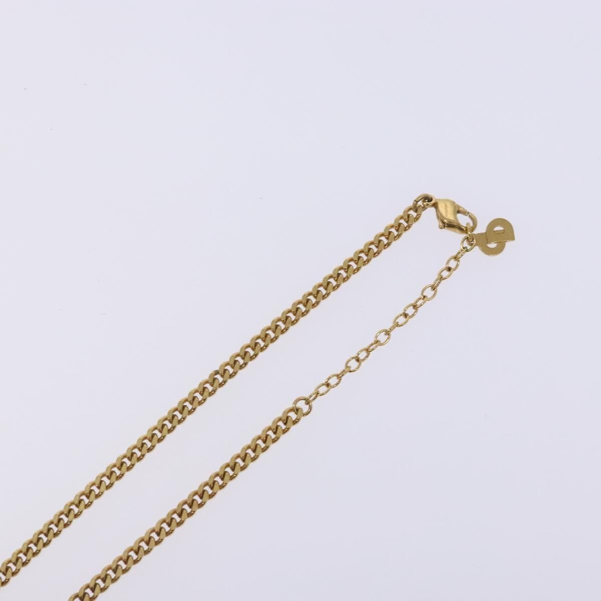 Dior Christian Dior CD Pendant Necklace Gold-plated Size ONE SIZE - 10 Thumbnail