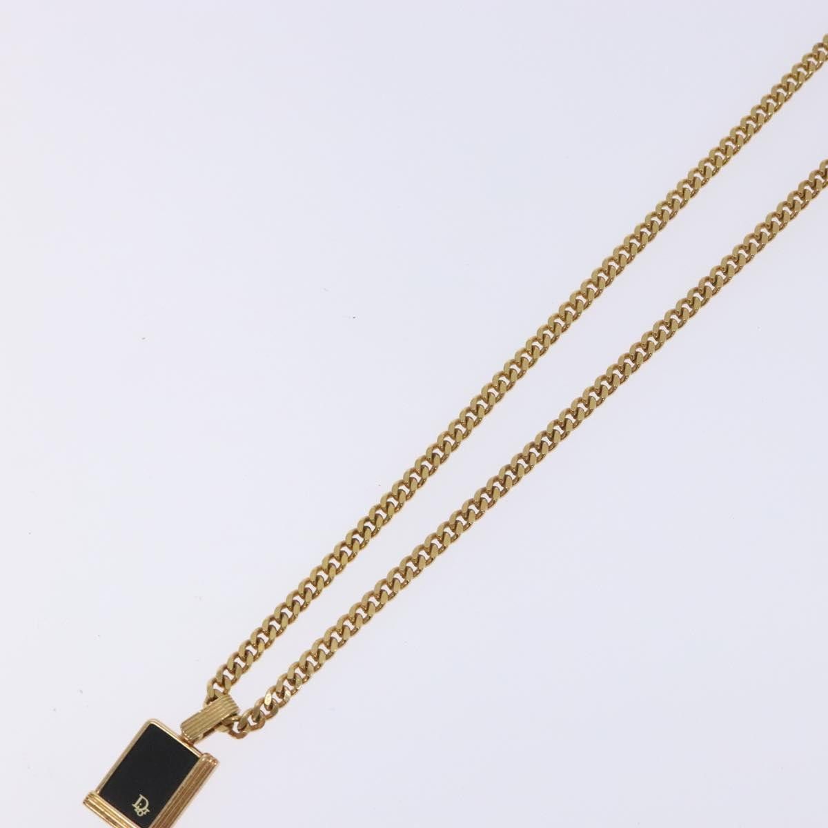 Dior Christian Dior CD Pendant Necklace Gold-plated Size ONE SIZE - 11 Thumbnail