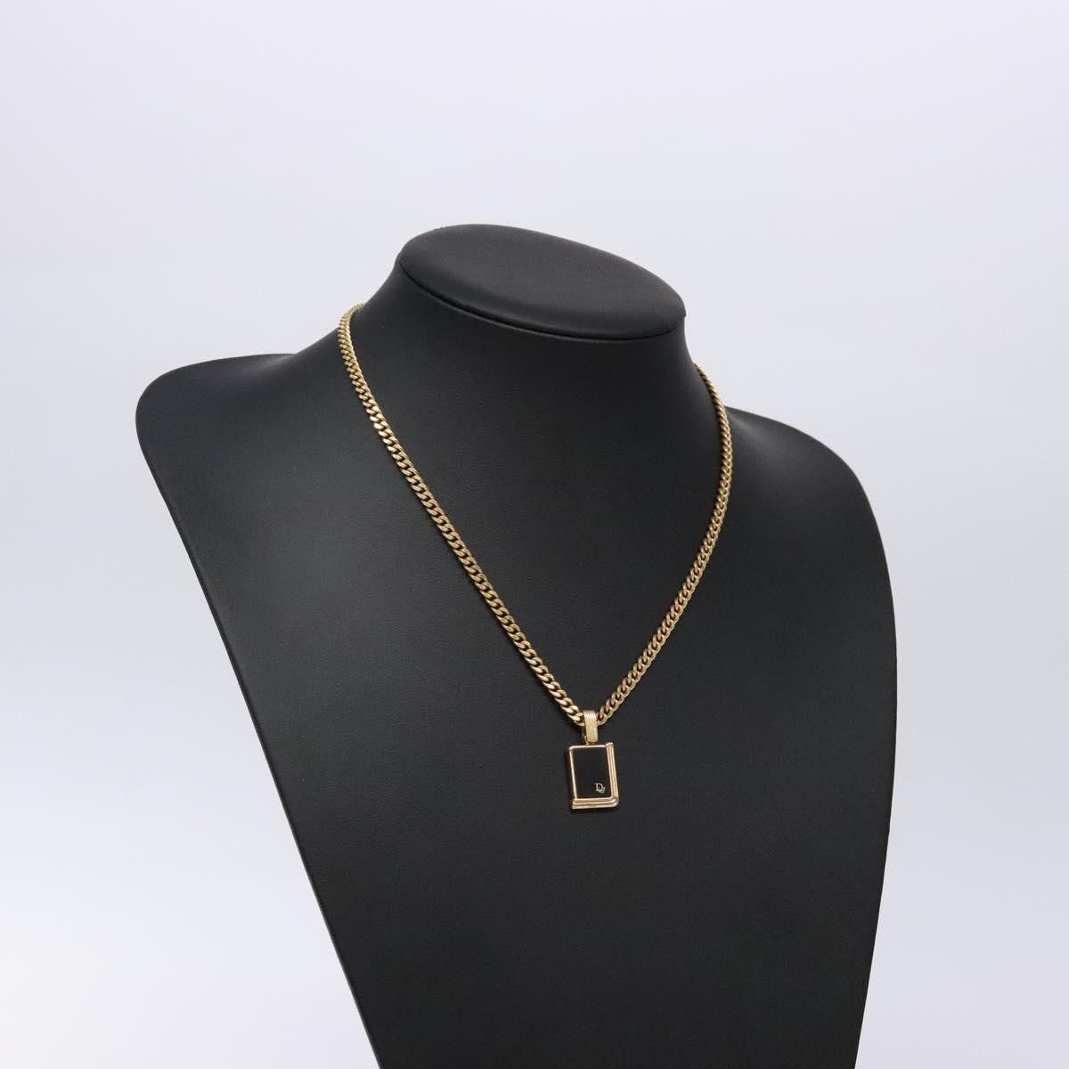 Dior Christian Dior CD Pendant Necklace Gold-plated Size ONE SIZE - 9 Thumbnail