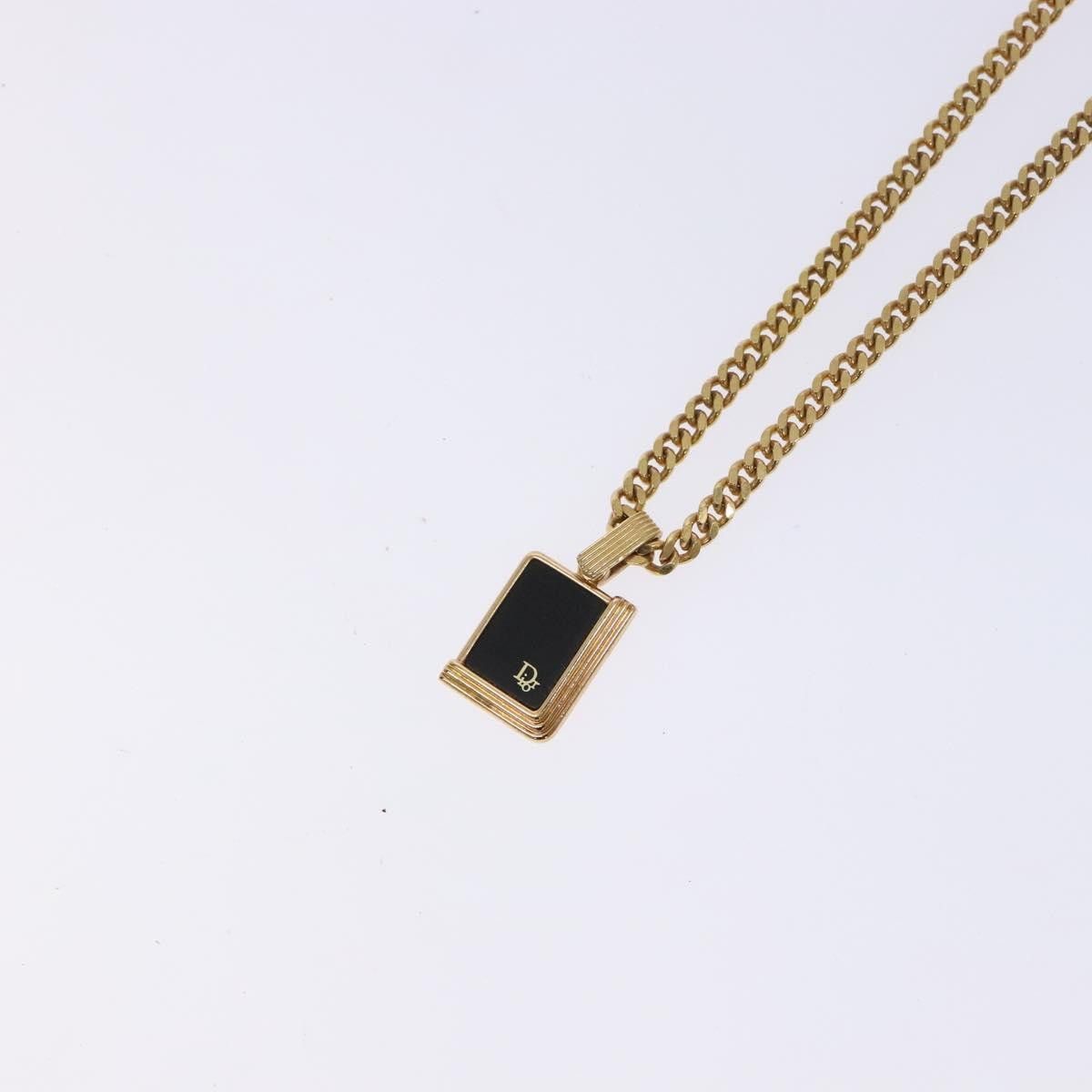 Dior Christian Dior CD Pendant Necklace Gold-plated Size ONE SIZE - 5 Thumbnail