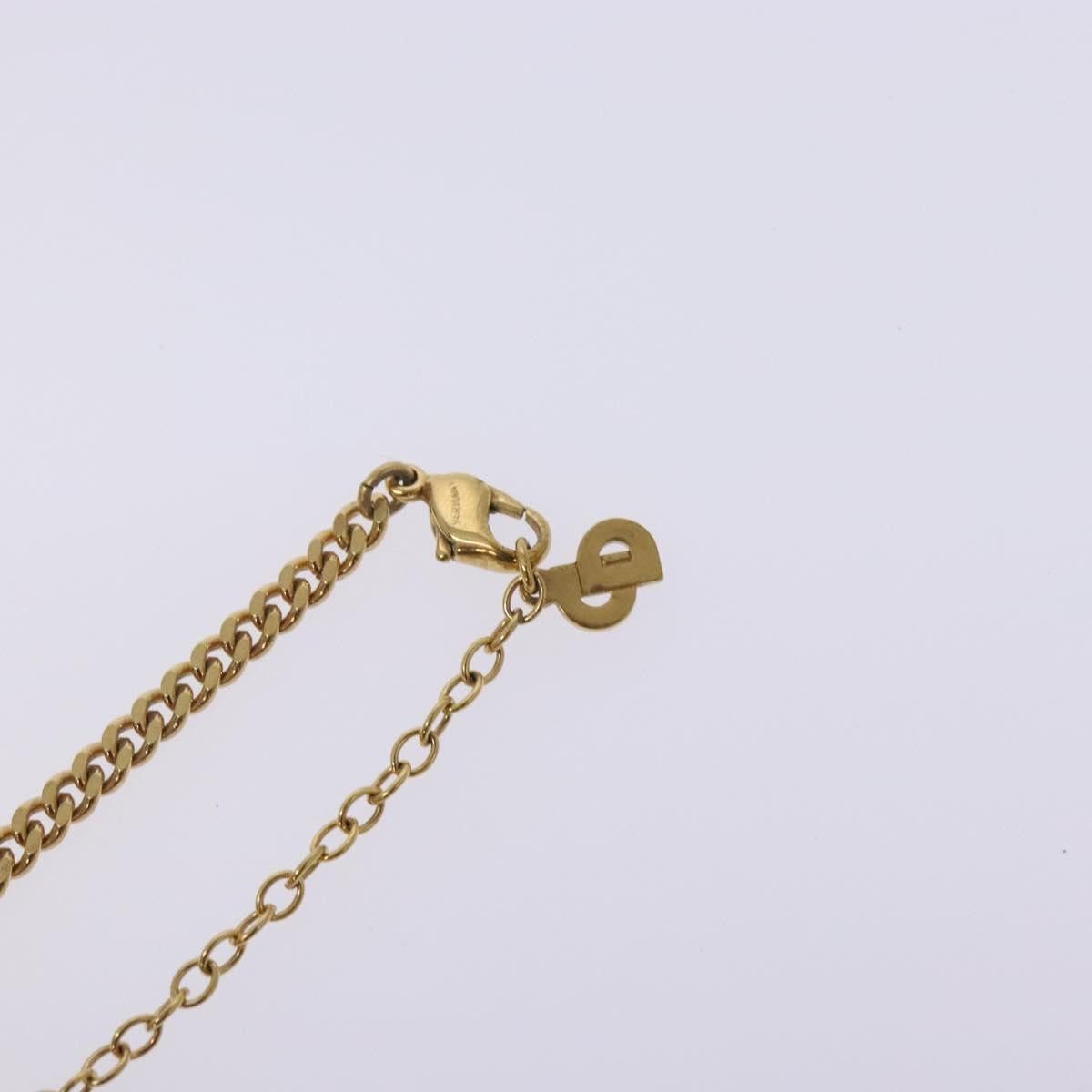 Dior Christian Dior CD Pendant Necklace Gold-plated Size ONE SIZE - 8 Thumbnail
