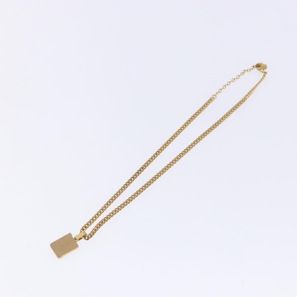 Dior Christian Dior CD Pendant Necklace Gold-plated Size ONE SIZE - 2 Thumbnail