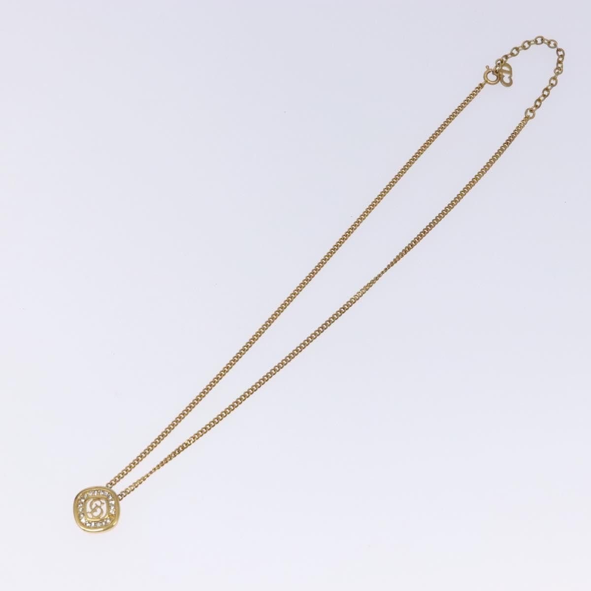Dior Christian Dior CD Round Pendant Metal and Crystals Size ONE SIZE - 2 Thumbnail