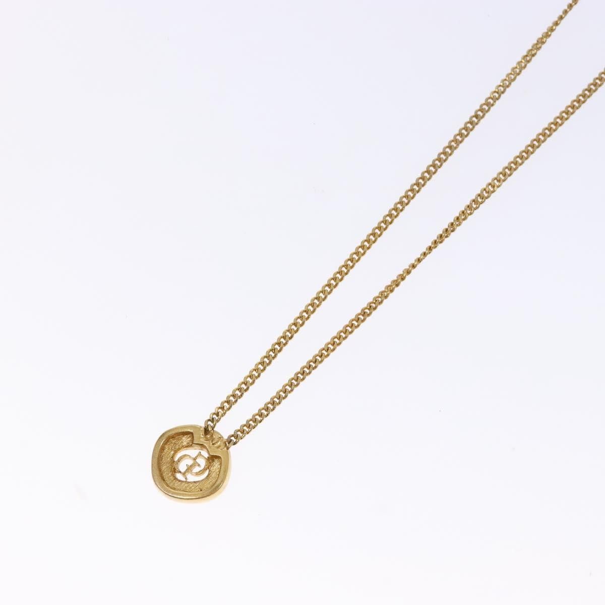 Dior Christian Dior CD Round Pendant Metal and Crystals Size ONE SIZE - 12 Thumbnail
