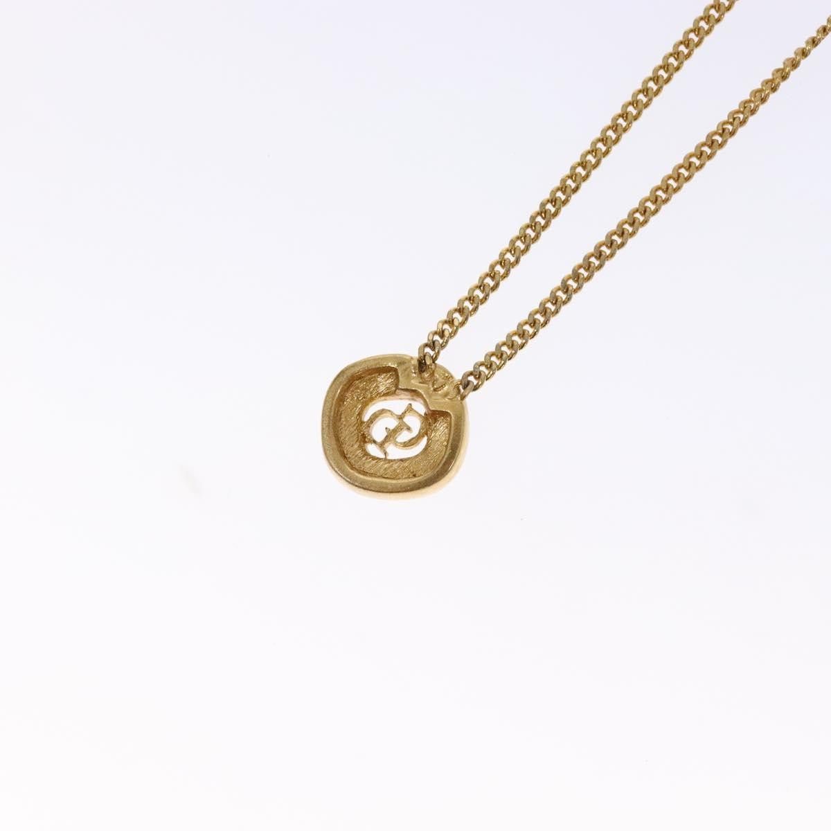 Dior Christian Dior CD Round Pendant Metal and Crystals Size ONE SIZE - 5 Thumbnail