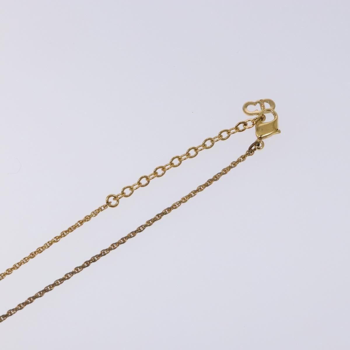 Dior Christian Dior CD Round Pendant Necklace Metal Size ONE SIZE - 7 Thumbnail