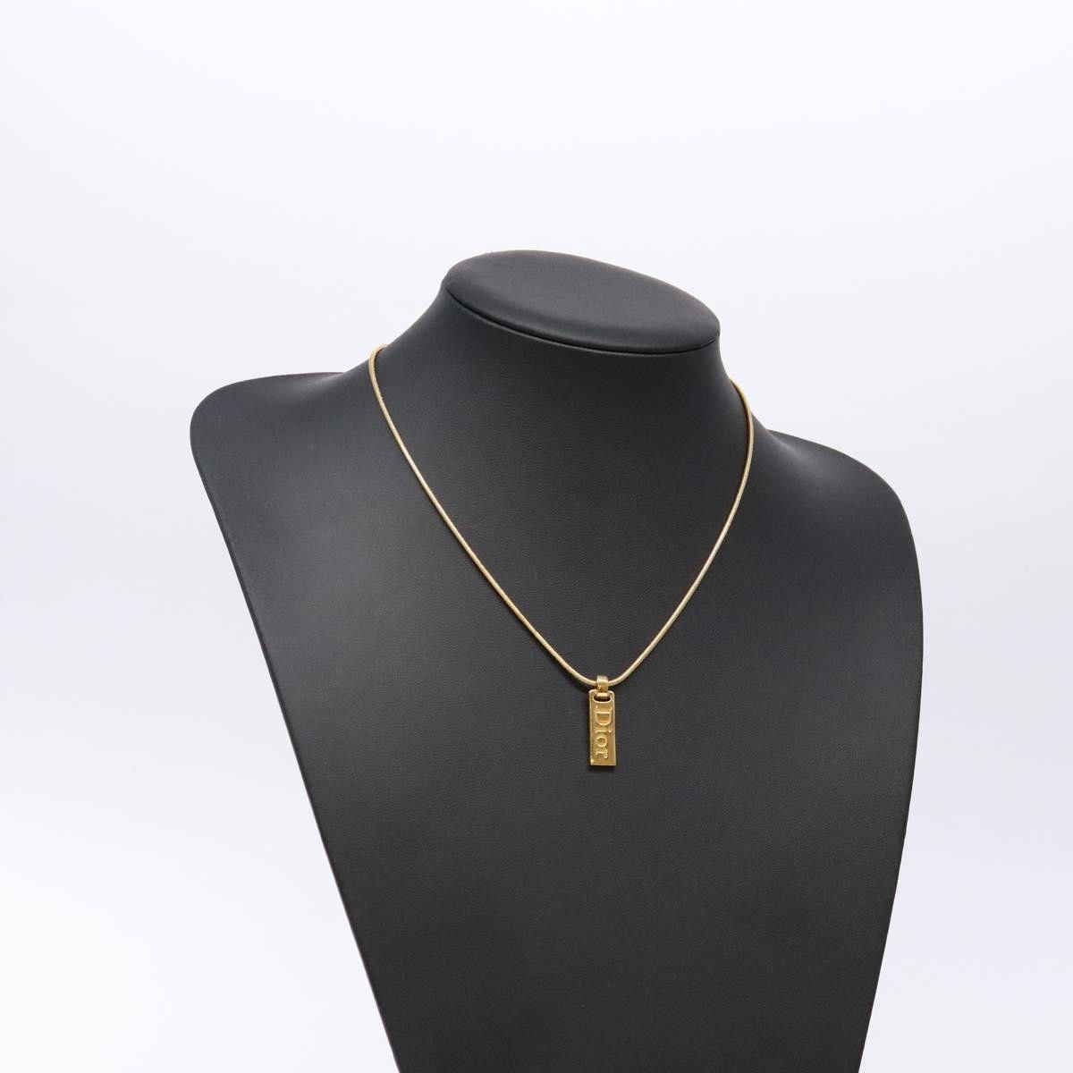 Dior Christian Dior Dior Letters Necklace Metal Size ONE SIZE - 5 Thumbnail