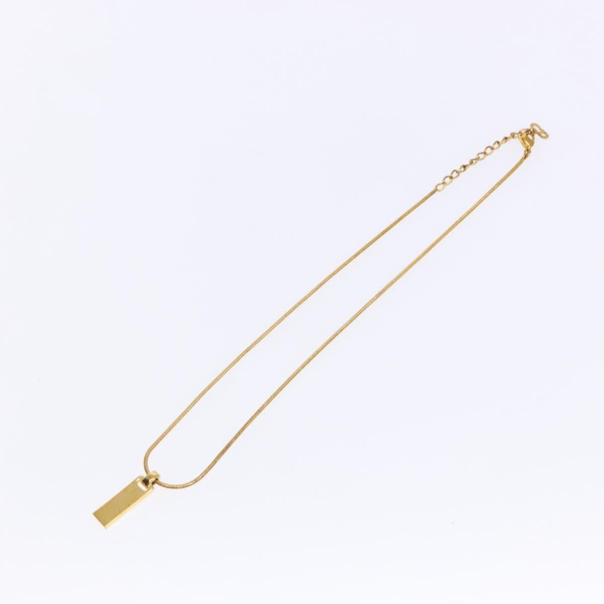 Dior Christian Dior Dior Letters Necklace Metal Size ONE SIZE - 9 Thumbnail