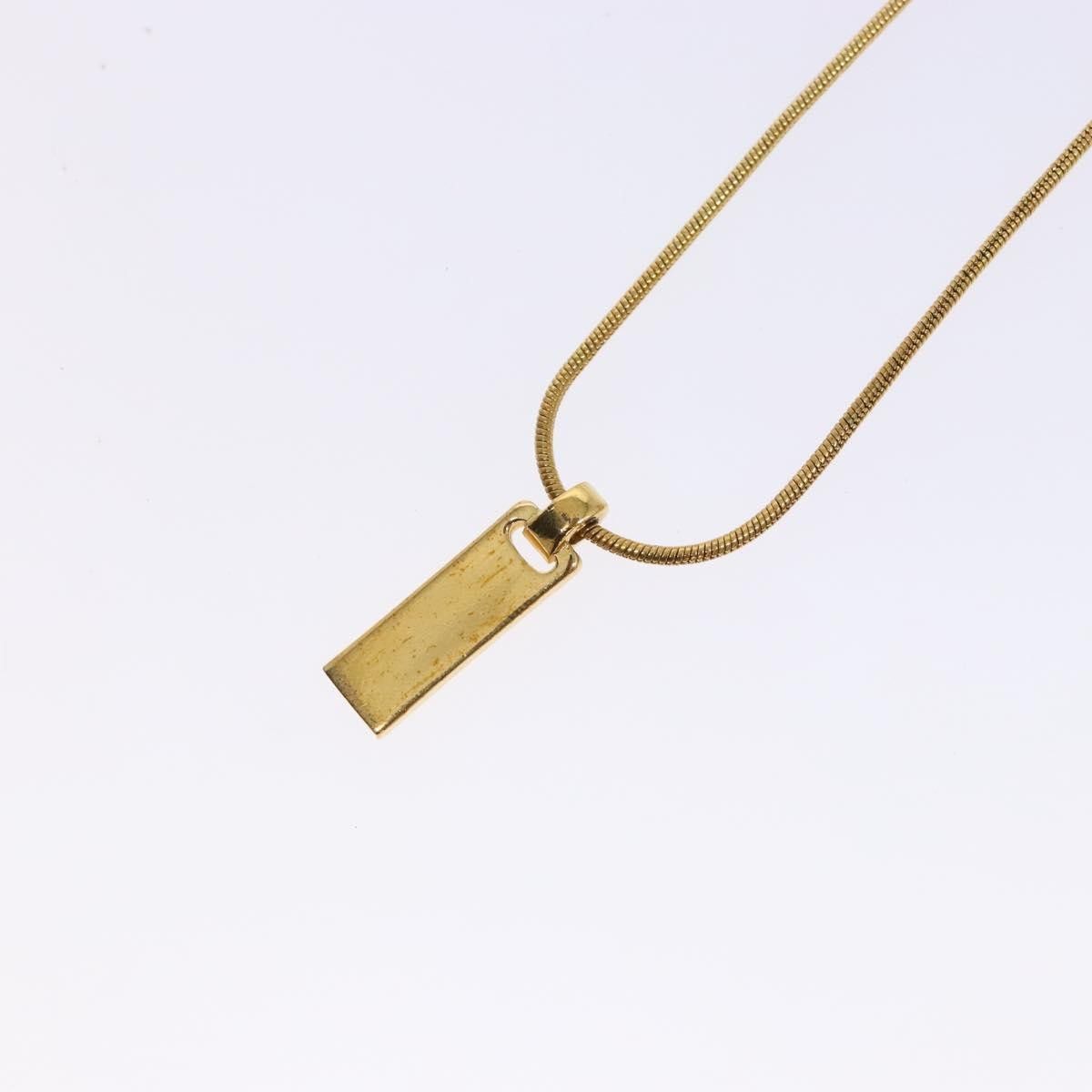 Dior Christian Dior Dior Letters Necklace Metal Size ONE SIZE - 10 Thumbnail