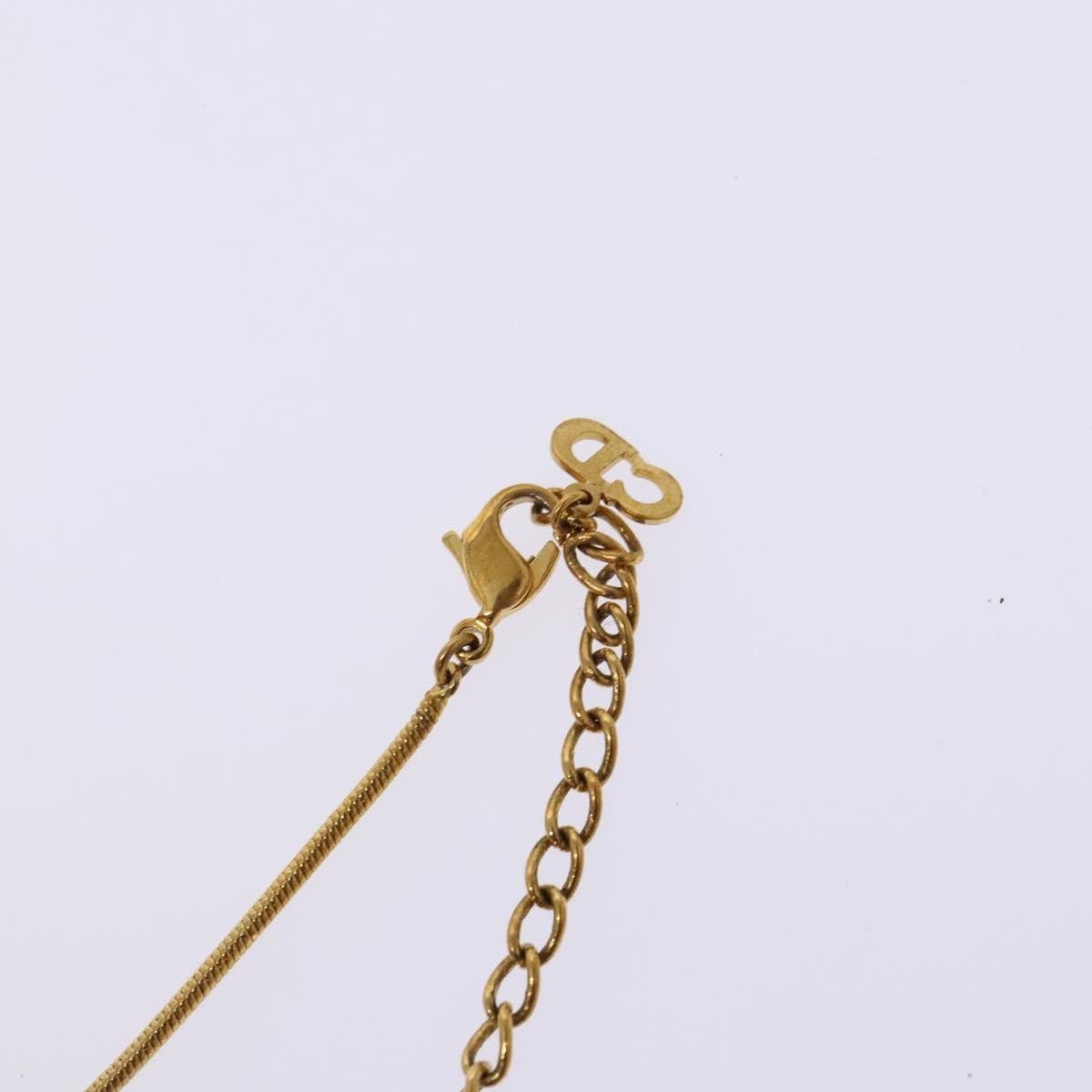 Dior Christian Dior Dior Letters Necklace Metal Size ONE SIZE - 8 Thumbnail