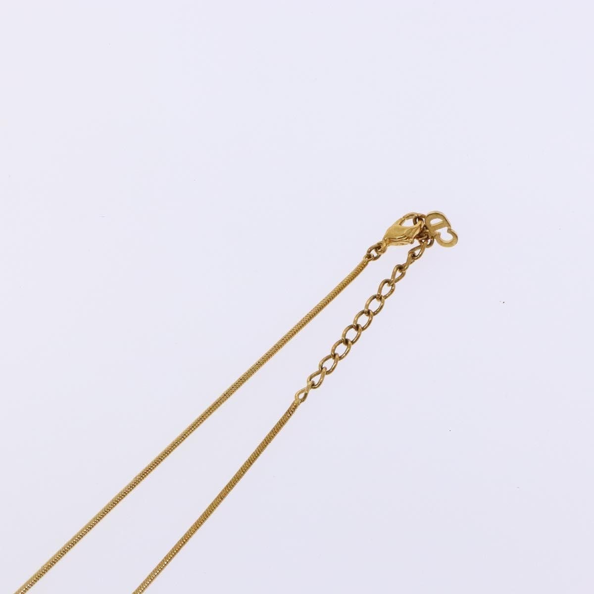 Dior Christian Dior Dior Letters Necklace Metal Size ONE SIZE - 7 Thumbnail