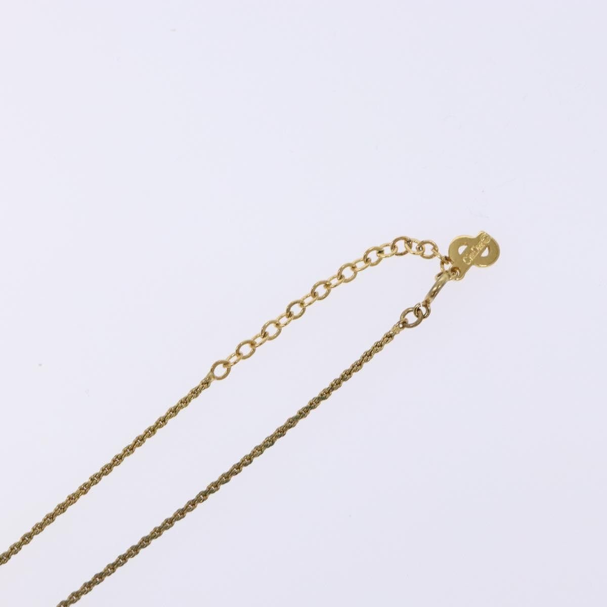Dior Christian Dior CD Round Pendant Necklace Metal Size ONE SIZE - 14 Thumbnail