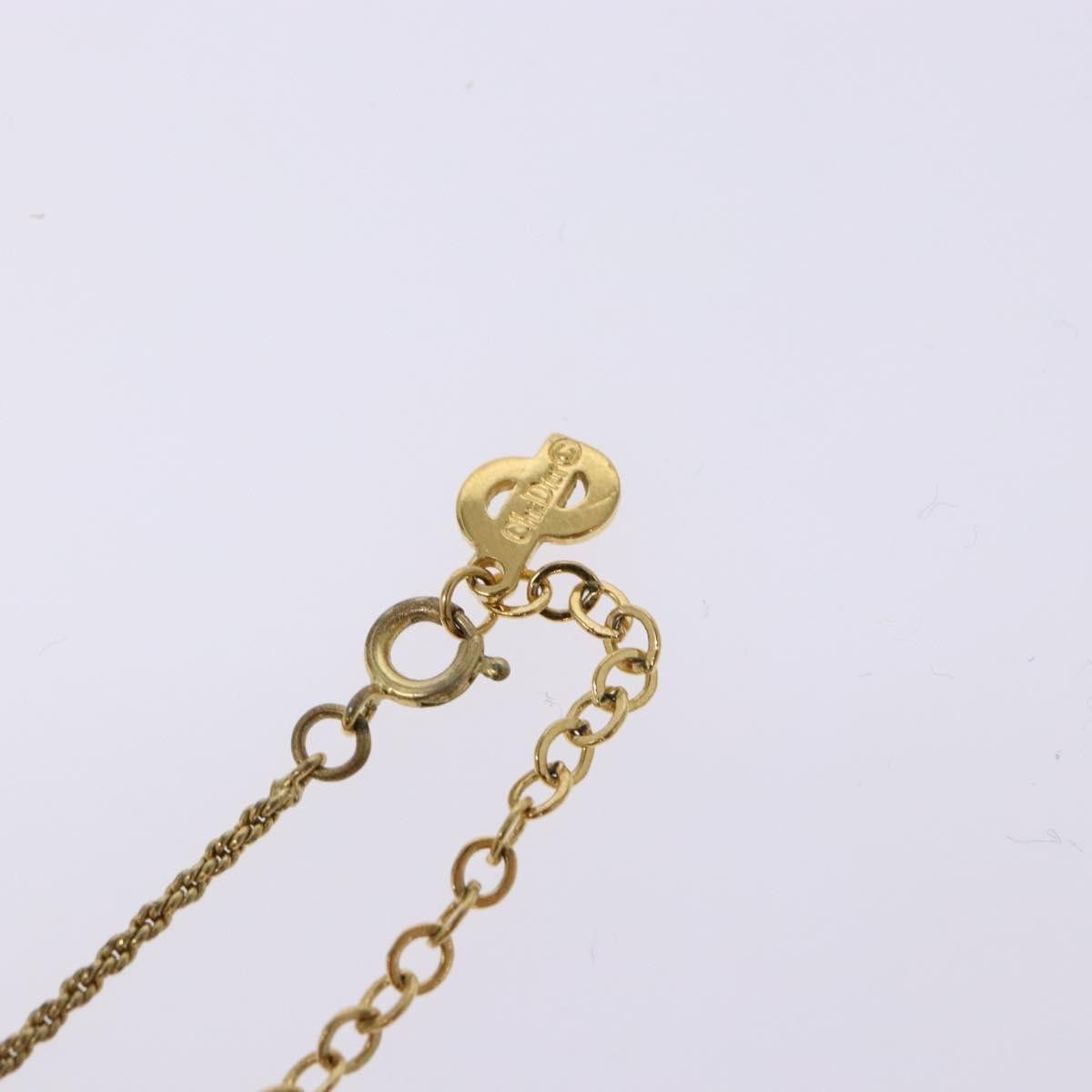 Dior Christian Dior CD Round Pendant Necklace Metal Size ONE SIZE - 6 Thumbnail