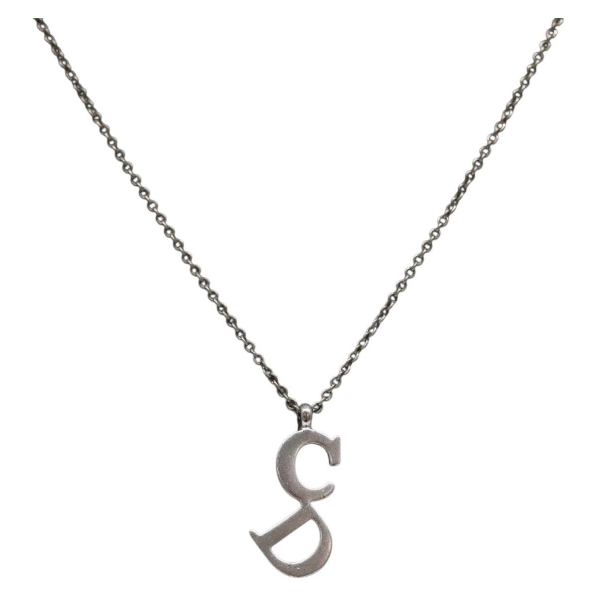 Dior Christian Dior CD Pendant Necklace Metal Size ONE SIZE - 3 Thumbnail