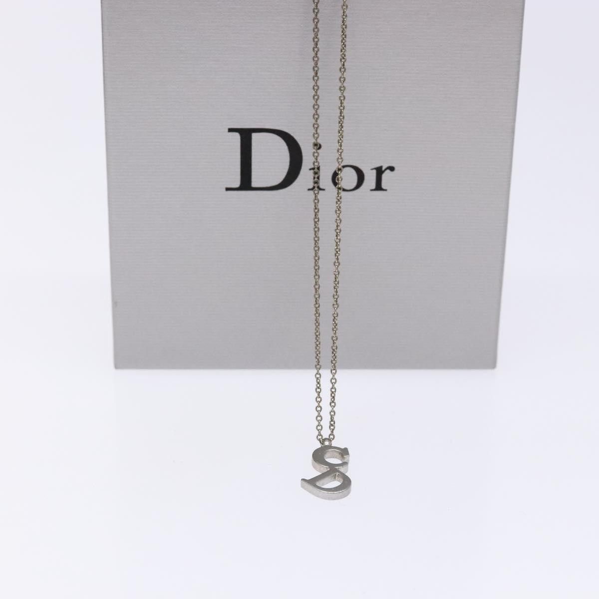Dior Christian Dior CD Pendant Necklace Metal Size ONE SIZE - 8 Thumbnail
