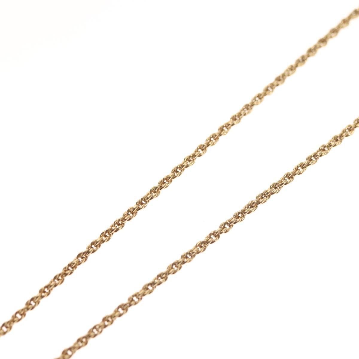 Dior Christian Dior CD Round Pendant Necklace Metal and Crystals Size ONE SIZE - 16 Thumbnail