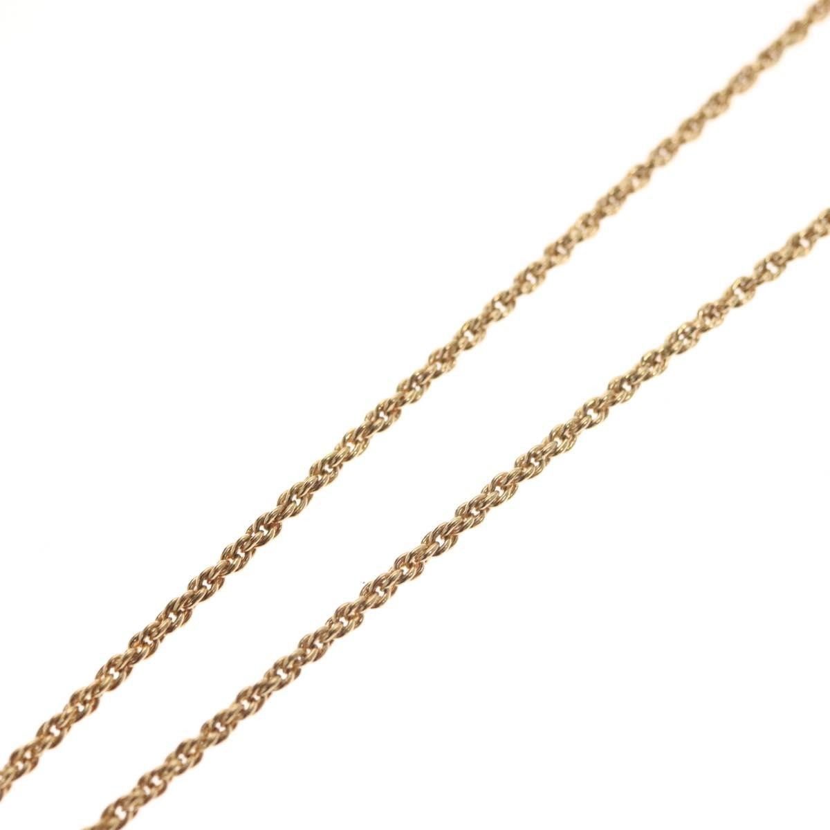 Dior Christian Dior CD Round Pendant Necklace Metal and Crystals Size ONE SIZE - 15 Thumbnail