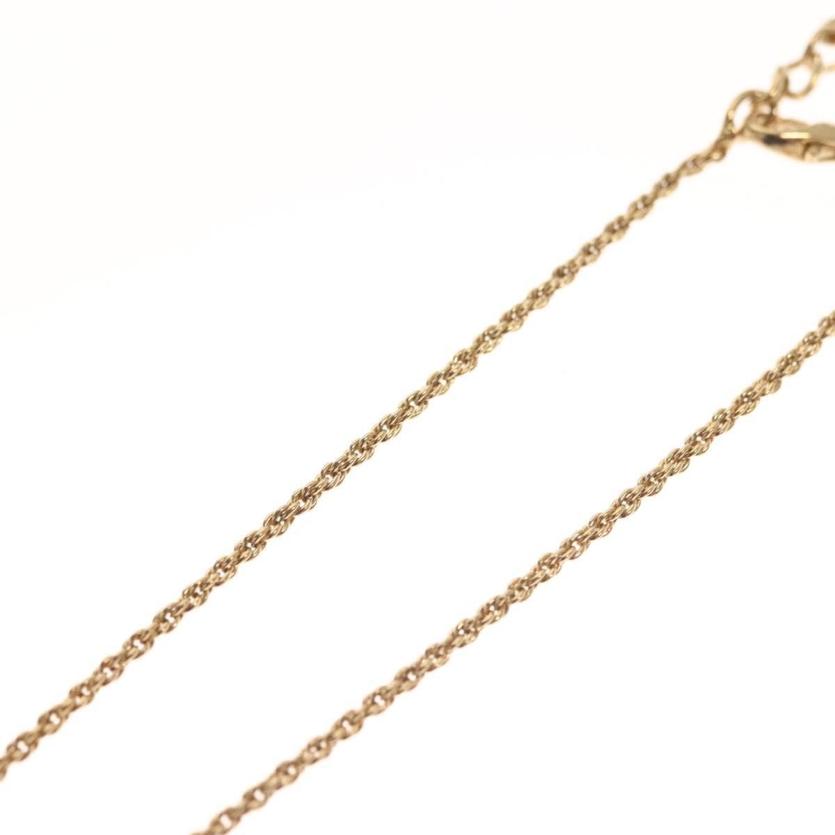 Dior Christian Dior CD Round Pendant Necklace Metal and Crystals Size ONE SIZE - 17 Thumbnail