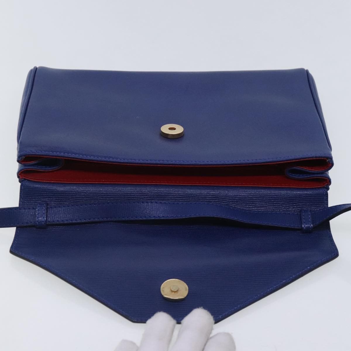 Celine Celine Vintage Circle Logo Crossbody Bag Leather Size ONE SIZE - 18 Thumbnail