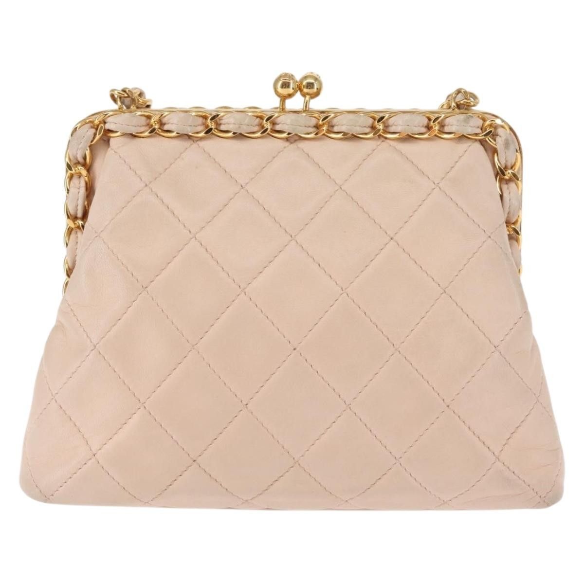 Chanel Chanel Kiss lock shoulder bag Leather Size ONE SIZE - 2 Thumbnail