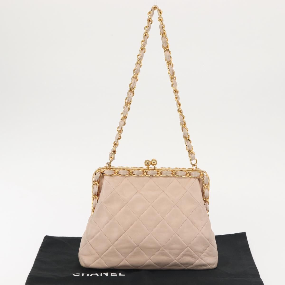 Chanel Chanel Kiss lock shoulder bag Leather Size ONE SIZE - 16 Thumbnail