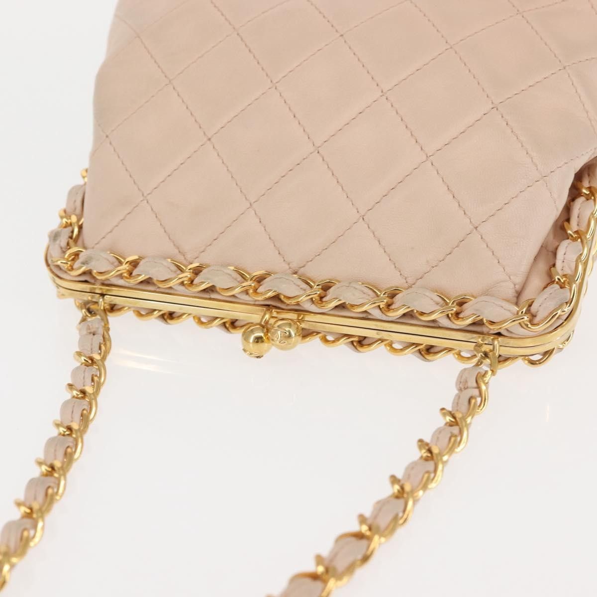 Chanel Chanel Kiss lock shoulder bag Leather Size ONE SIZE - 17 Thumbnail