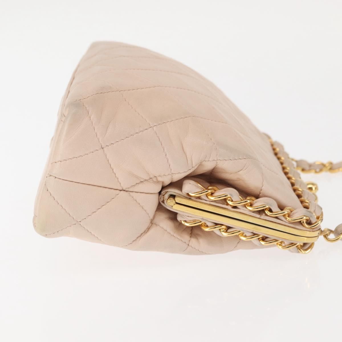 Chanel Chanel Kiss lock shoulder bag Leather Size ONE SIZE - 3 Thumbnail