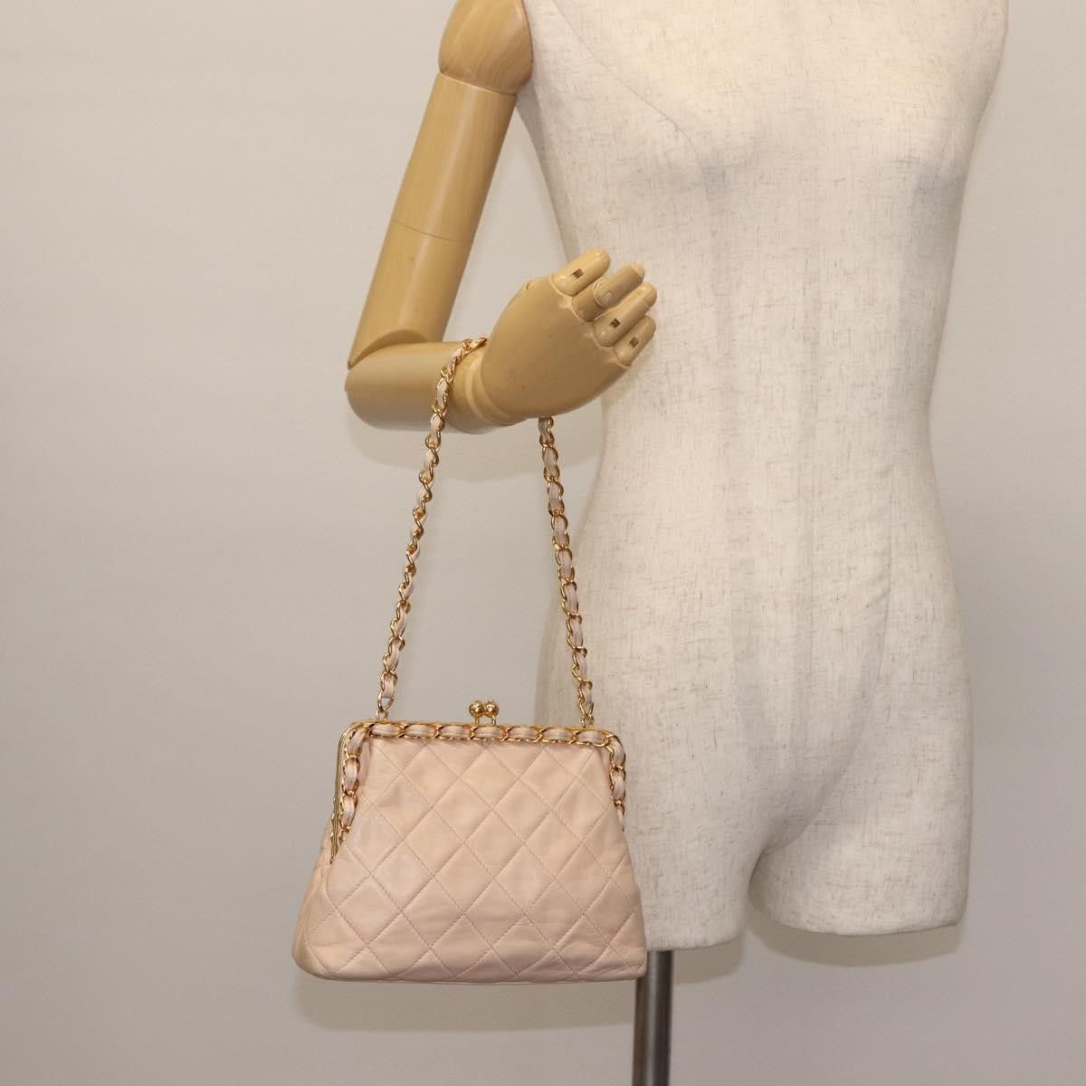 Chanel Chanel Kiss lock shoulder bag Leather Size ONE SIZE - 15 Thumbnail