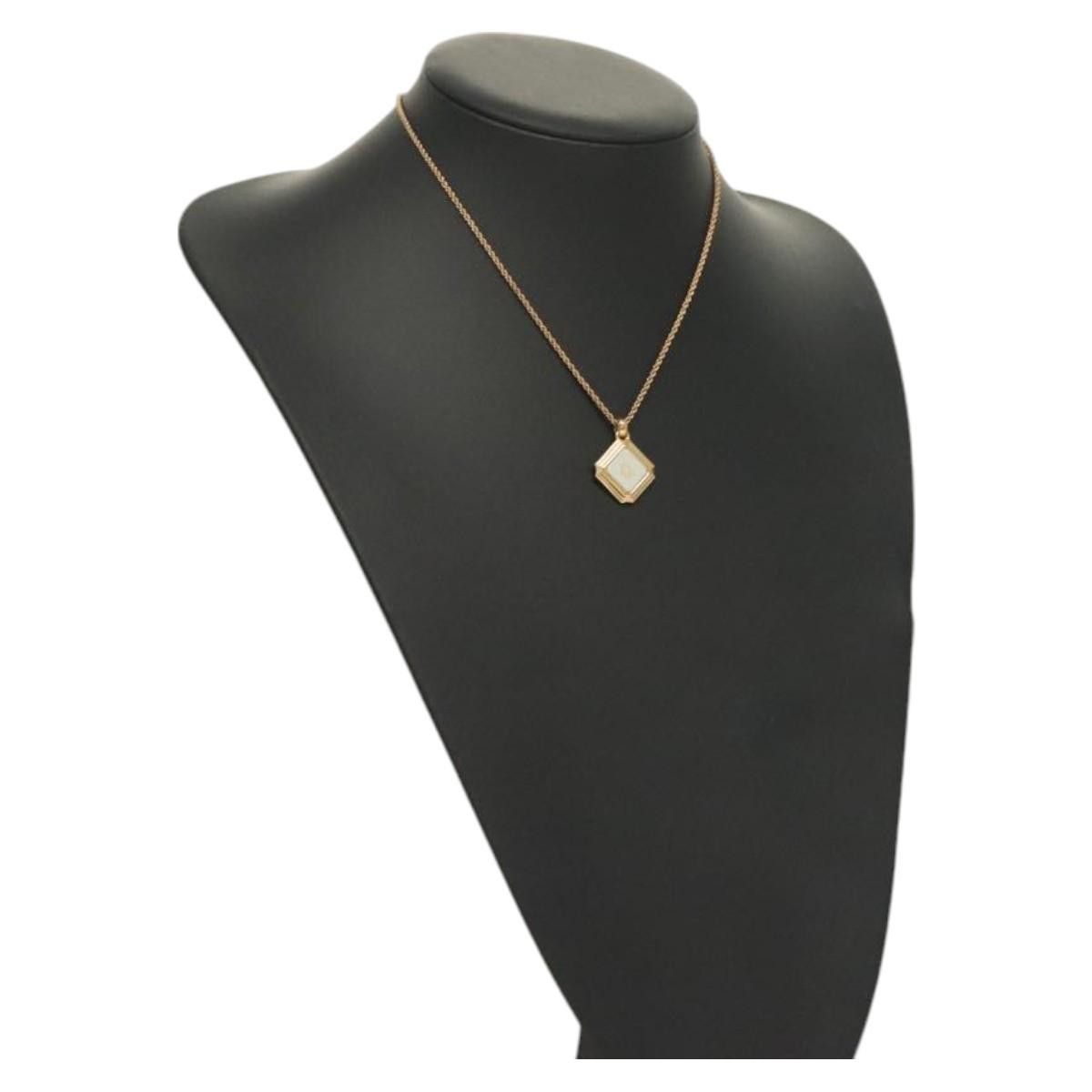 Dior Christian Dior Vintage Dior Logo Necklace Metal Size ONE SIZE - 9 Thumbnail