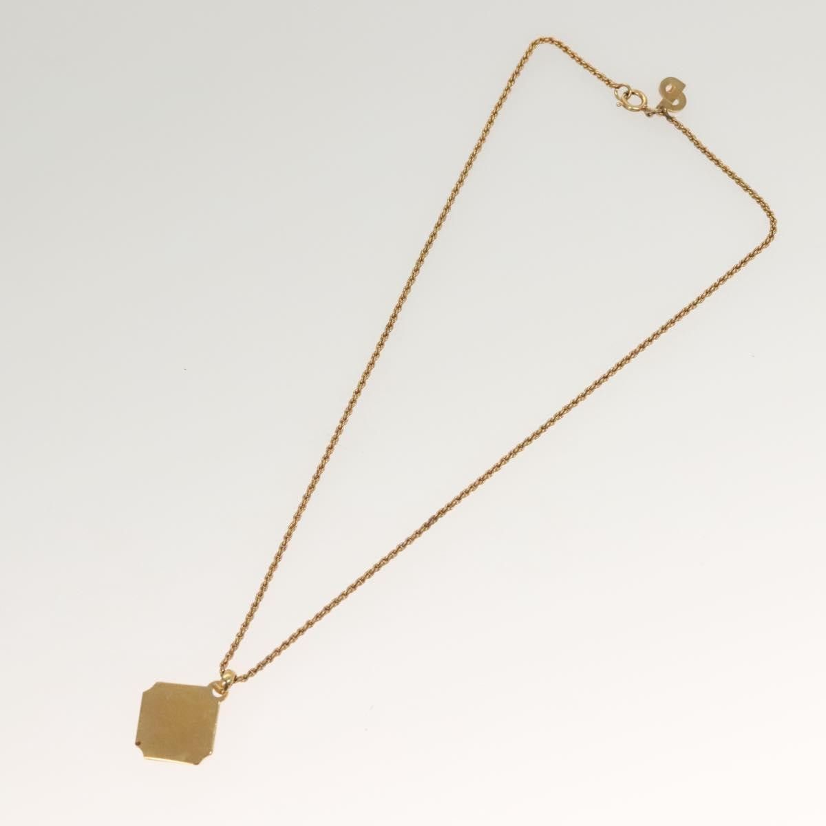 Dior Christian Dior Vintage Dior Logo Necklace Metal Size ONE SIZE - 2 Thumbnail