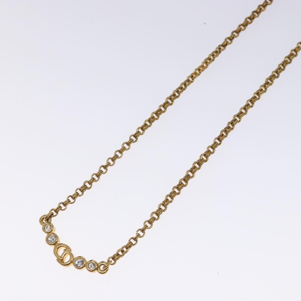 Dior Christian Dior CD Pendant Necklace Metal Size ONE SIZE - 8 Thumbnail