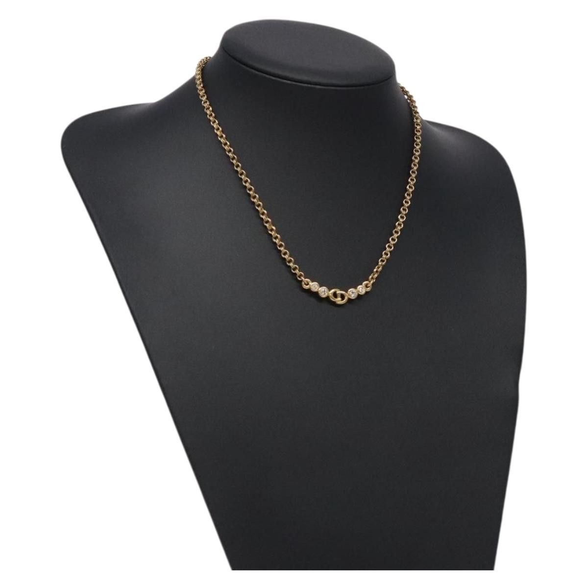 Dior Christian Dior CD Pendant Necklace Metal Size ONE SIZE - 6 Thumbnail