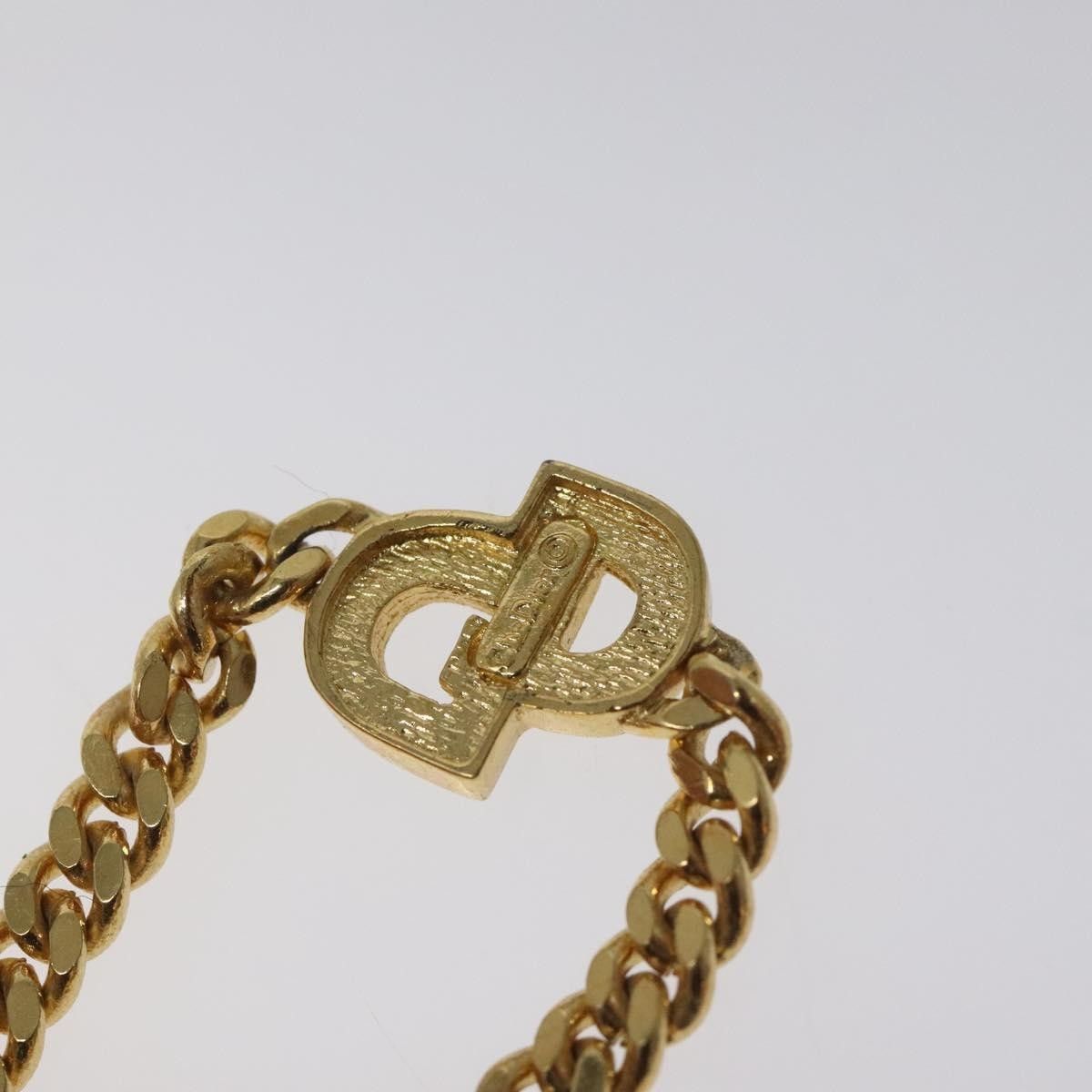 Dior Christian Dior CD Pendant Necklace Metal and Crystals Size ONE SIZE - 5 Thumbnail