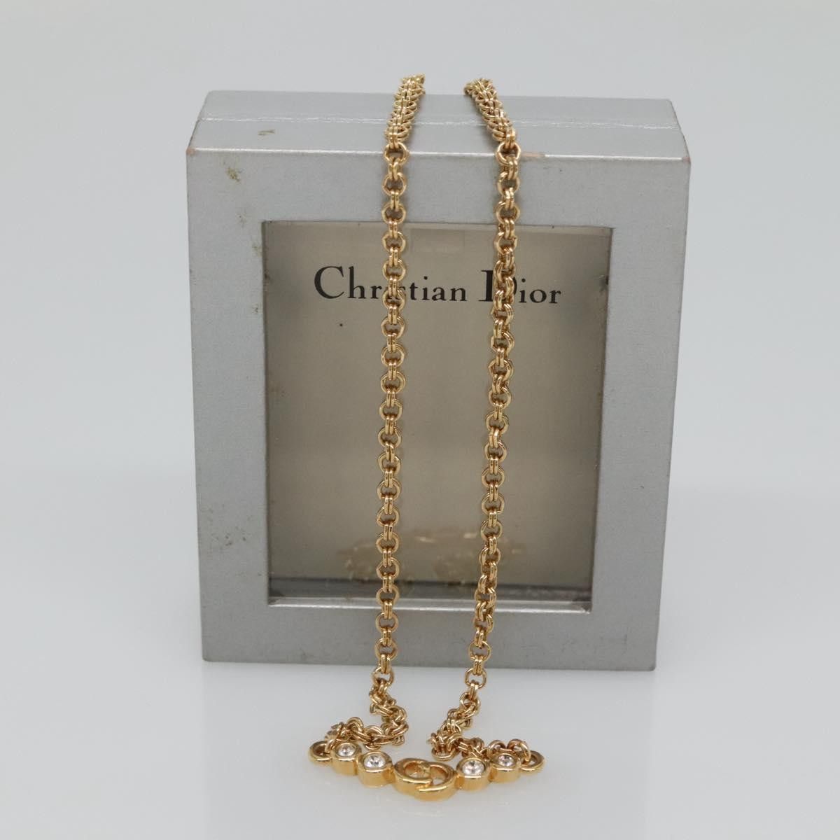 Dior Christian Dior CD Pendant Necklace Gold-plated Size ONE SIZE - 10 Thumbnail