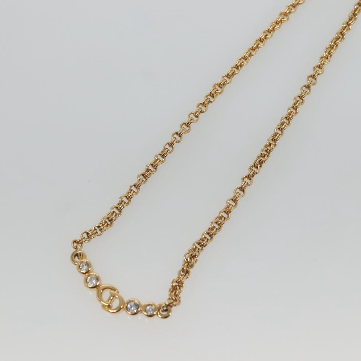 Dior Christian Dior CD Pendant Necklace Gold-plated Size ONE SIZE - 6 Thumbnail