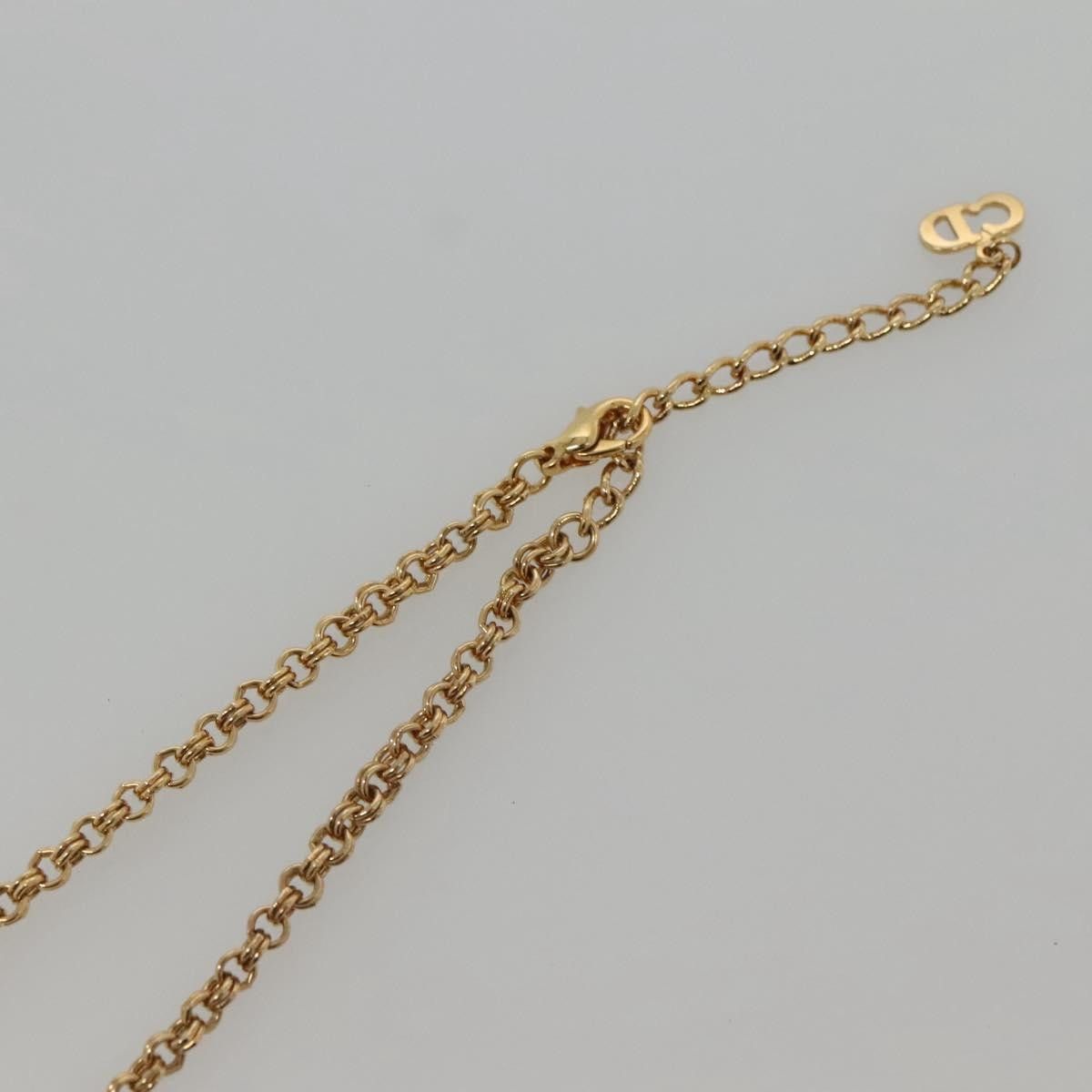 Dior Christian Dior CD Pendant Necklace Gold-plated Size ONE SIZE - 7 Thumbnail