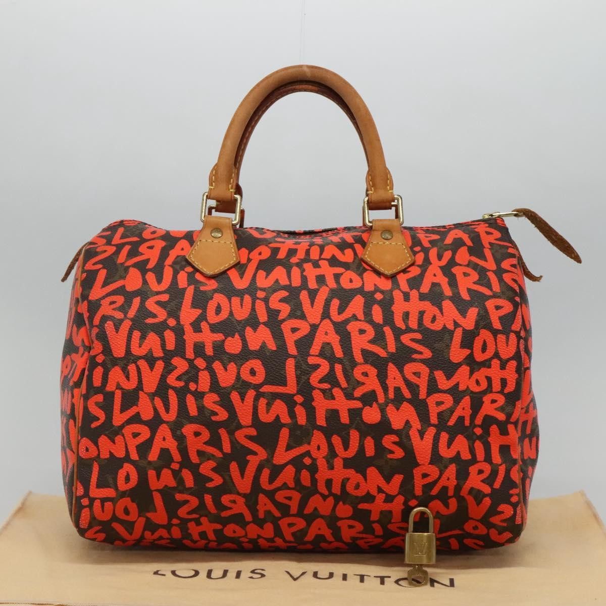 Louis Vuitton Louis Vuitton Speedy Handbag Limited Edition Monogram Graffiti Size ONE SIZE - 14 Thumbnail