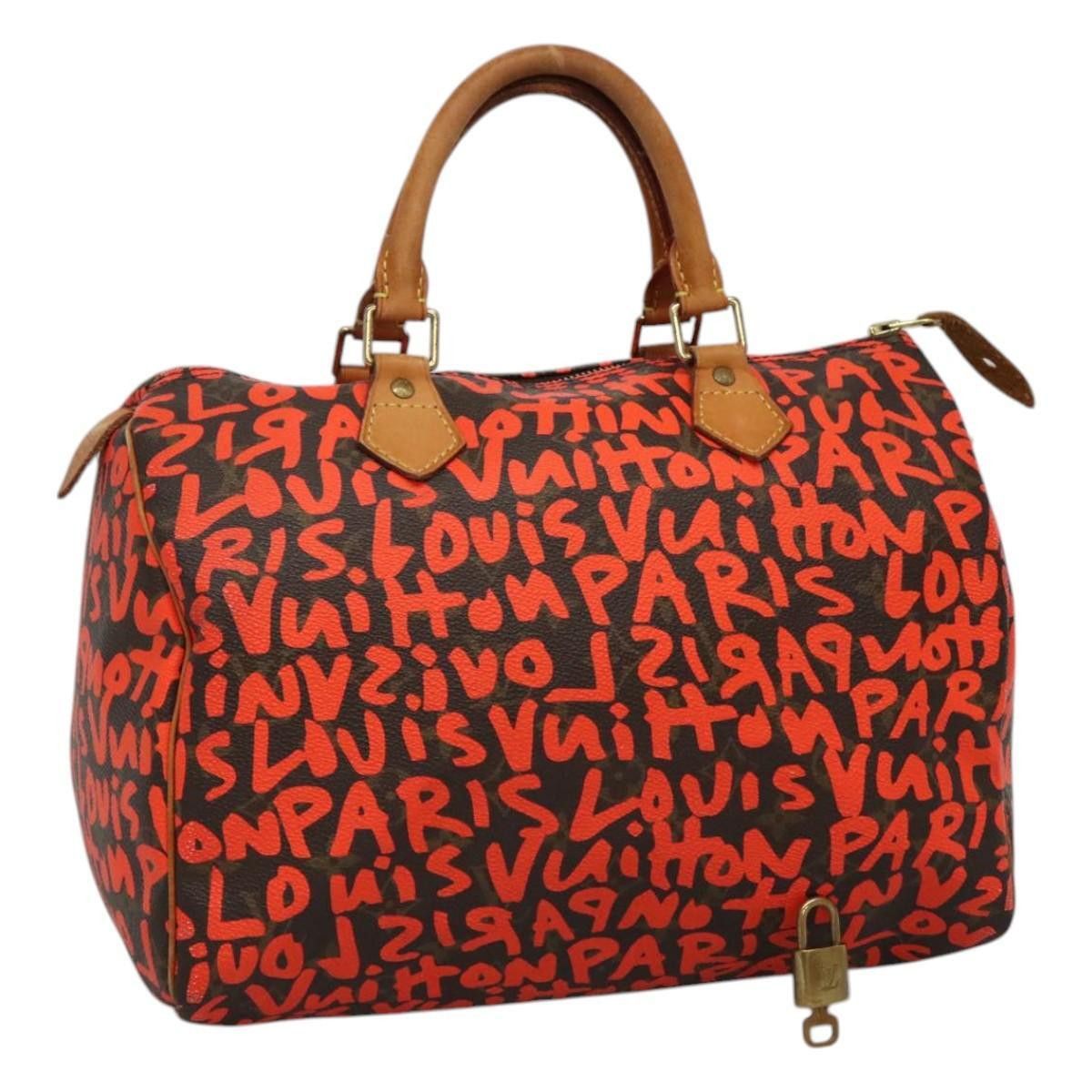 Louis Vuitton Louis Vuitton Speedy Handbag Limited Edition Monogram Graffiti Size ONE SIZE - 23 Thumbnail