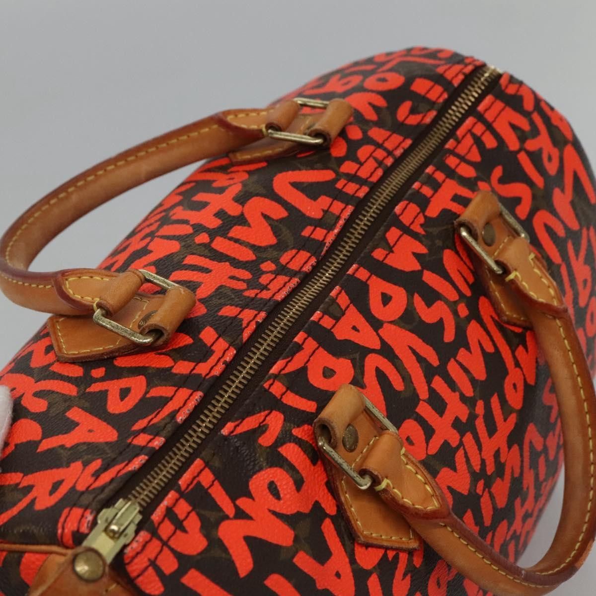 Louis Vuitton Louis Vuitton Speedy Handbag Limited Edition Monogram Graffiti Size ONE SIZE - 18 Thumbnail